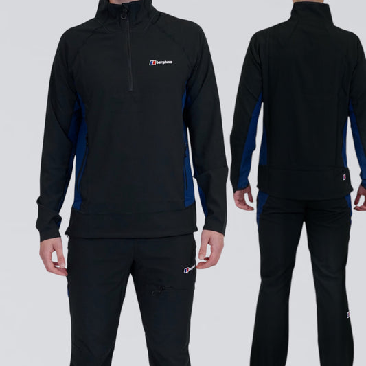Berghaus Wavertree Half Zip - Blue / Black