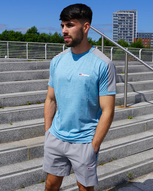 Berghaus Wavertree 3 Piece Shorts Set - Dark Grey / Blue