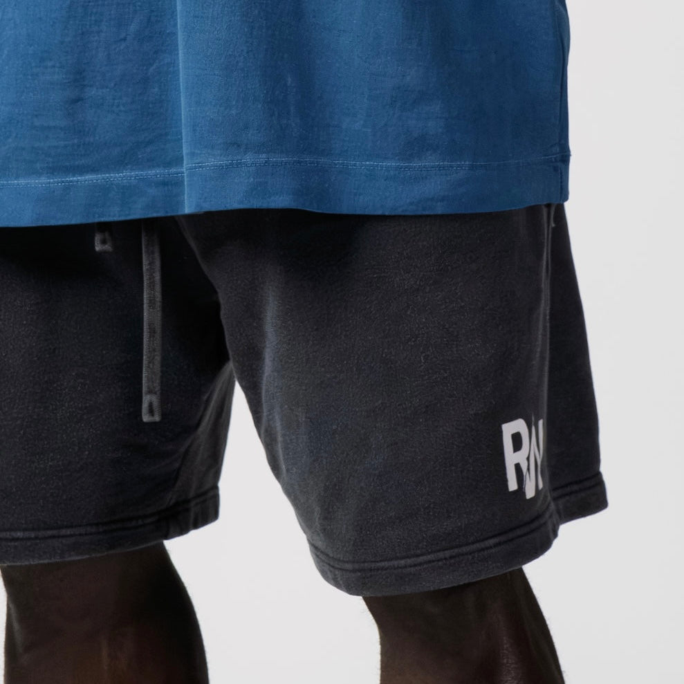RJCT WKNSS Cotton Shorts - Black