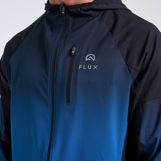 Flux Gradient Jacket - Black / Blue
