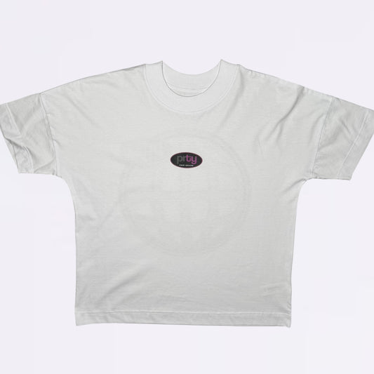 PRTY 95 WHITE PURPLE TOP