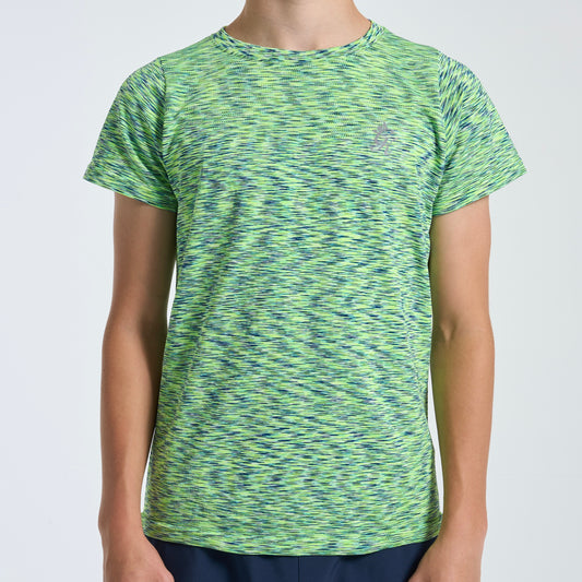 GymKing Seamless Space Dye Set - Lime/Navy Grindle (Junior)