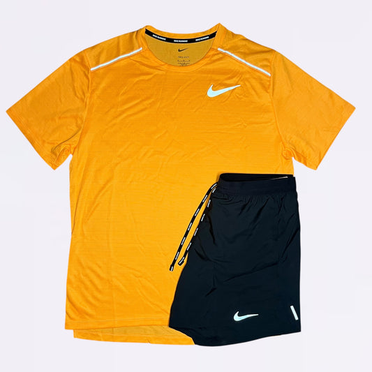 Nike Miler & Flex Set - Laser Orange / Black