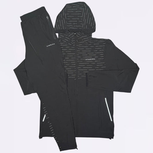 GymKing Stamina Performance Tee & Shorts Set - Black