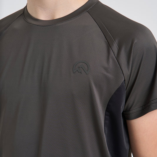Flux Tech Tee - Dark Grey (Junior)