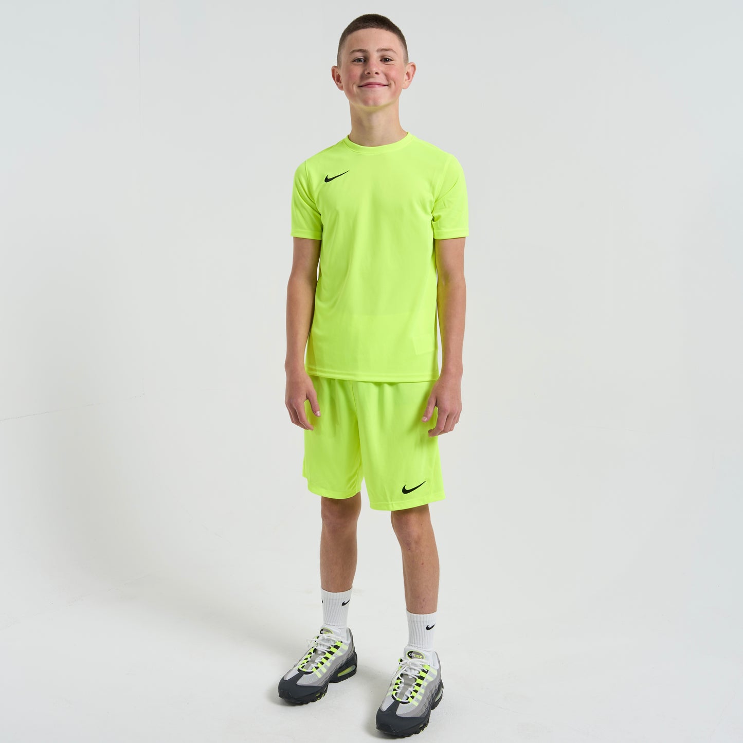 Nike Dri Fit Set - Volt (Junior)