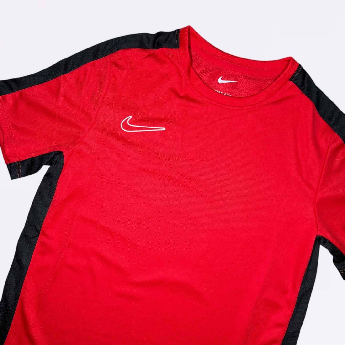 Nike Academy 2.0 Tee - Red/ Black (Junior)