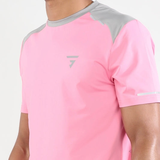 GRIID Fusion Tee - Pink Foam