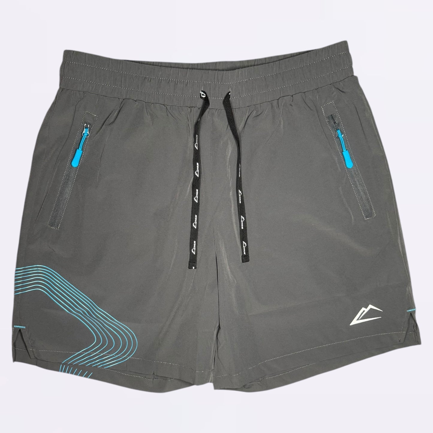 ActiveLine Wave Shorts - Grey / Baltic Blue