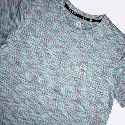 Flux Multi Tee - Silver / Blue