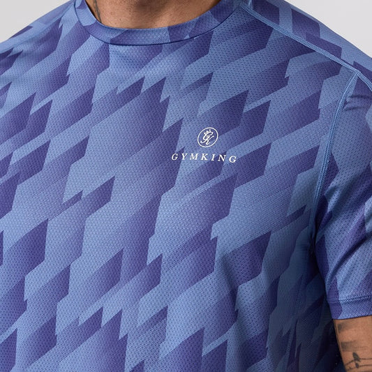 Gym King Power Tee - Blue Jean