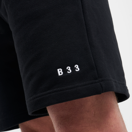 Bee Inspired Initial Short - Black