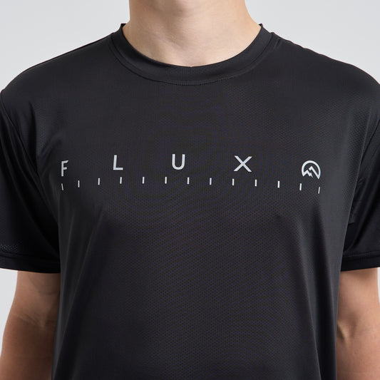 Flux Graphic Tee - Black (Junior)
