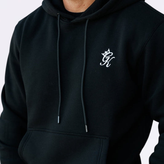 GymKing Fundamental Fleece Hood - Black