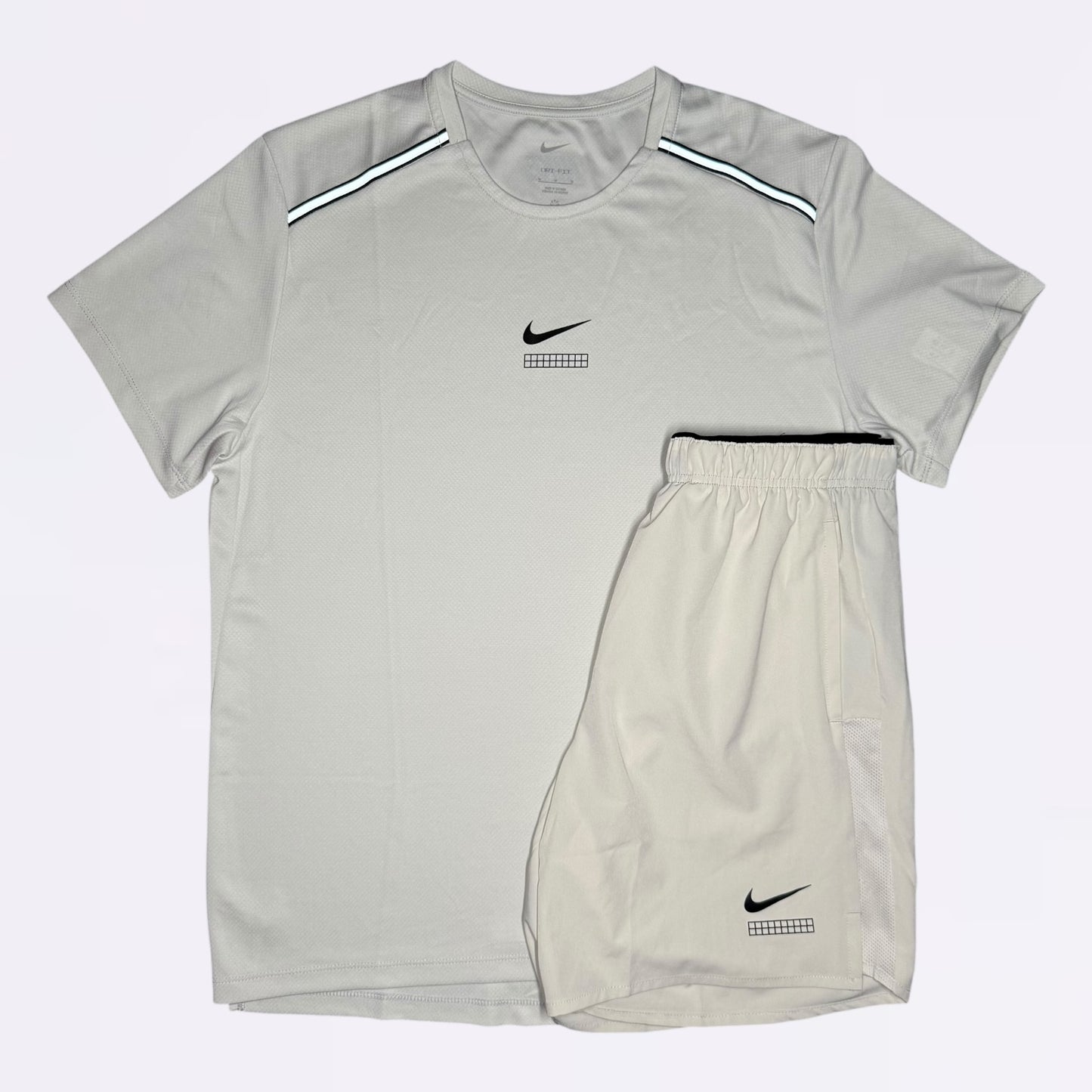 Nike Graphic Miler Set - Light Bone
