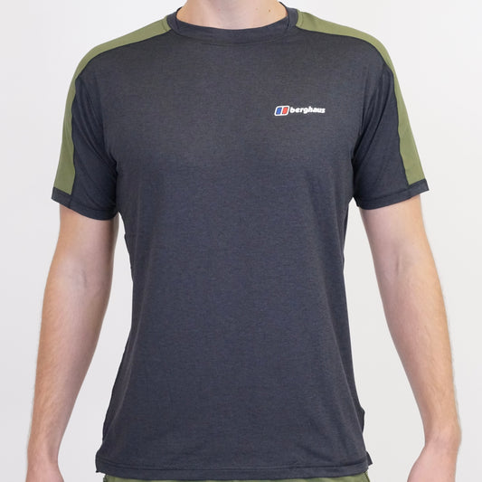 Berghaus Farndale & Wavertree Tech Tee Set - Dark Green / Black
