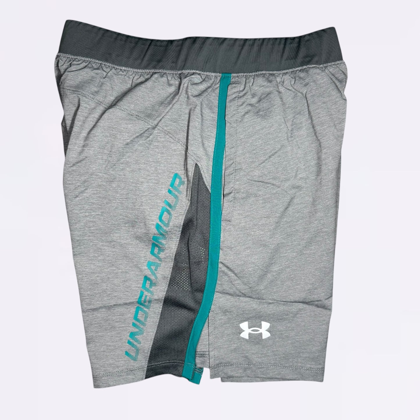 Under Armour Grey / Caribbean Clean Launch Shorts