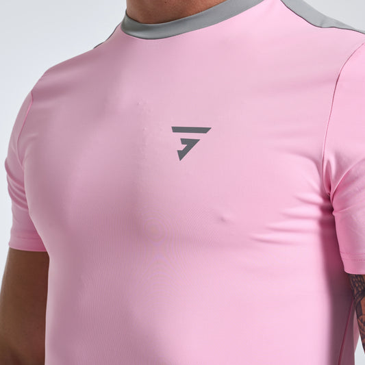 GRIID Pulse Tee - Pink Foam