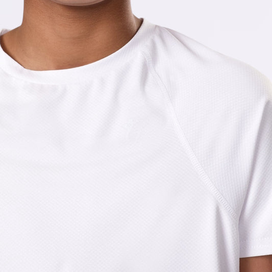GymKing Kids Energy Tee - White