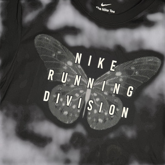 Nike Run Division Butterfly Tee - Black