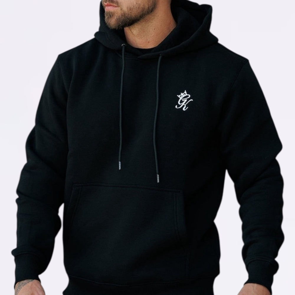 GymKing Fundamental Fleece Hood - Black