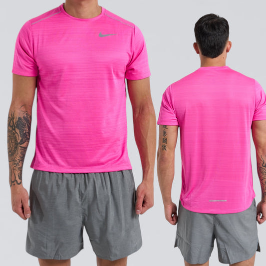 Nike Miler & Challenger Set - Playful Pink / Grey