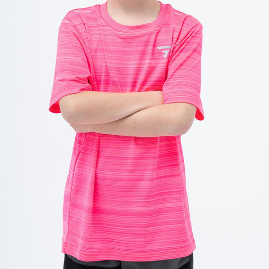 GRIID Flow Tee Set - Pink / Black (Junior)