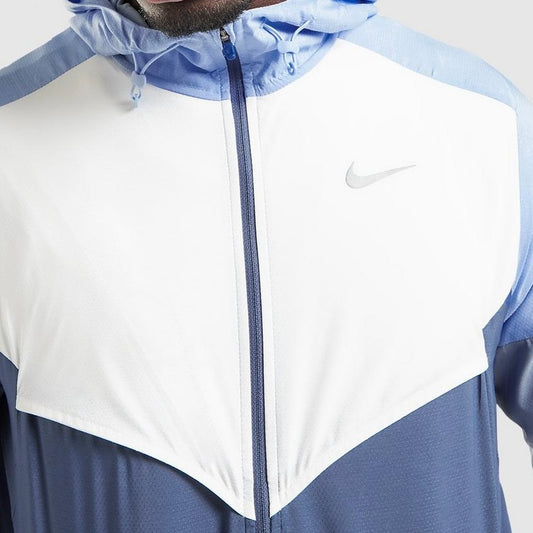Nike Windrunner - White & Blue