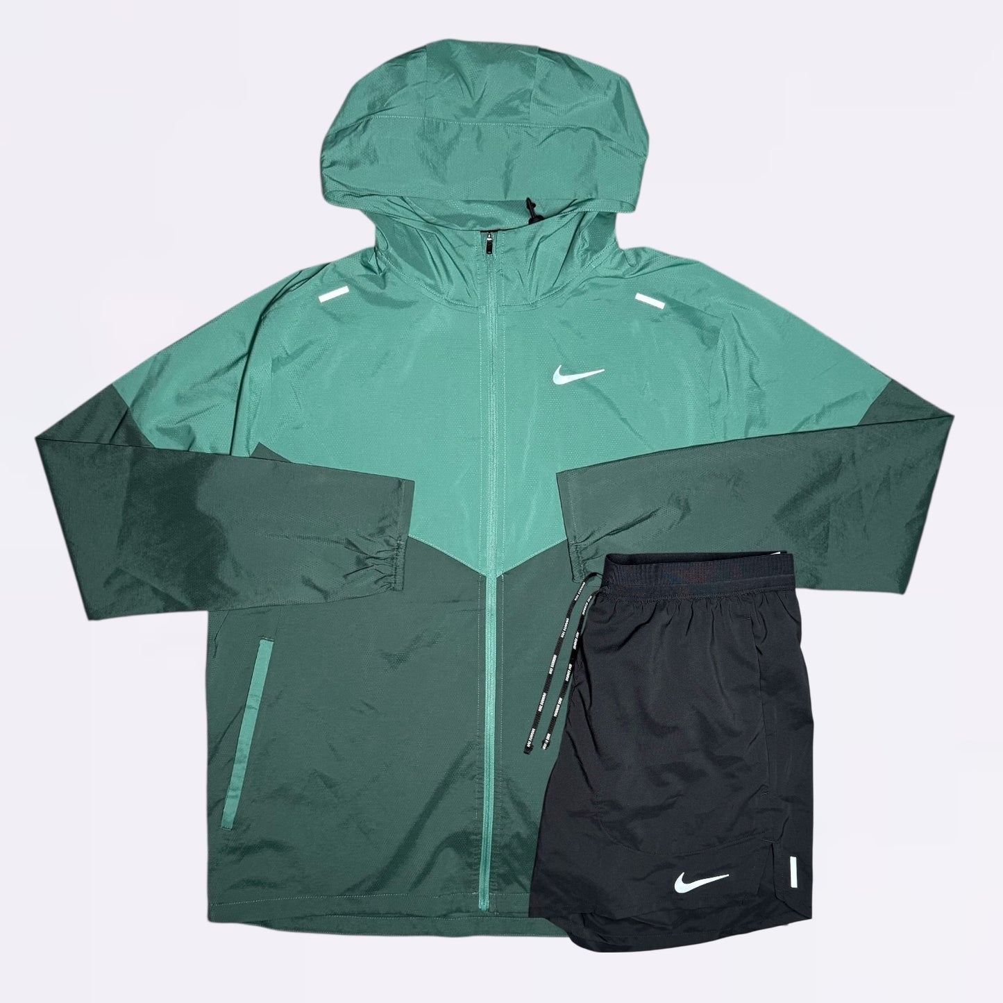 Nike Windrunner & Flex Set - Vintage Green / Black