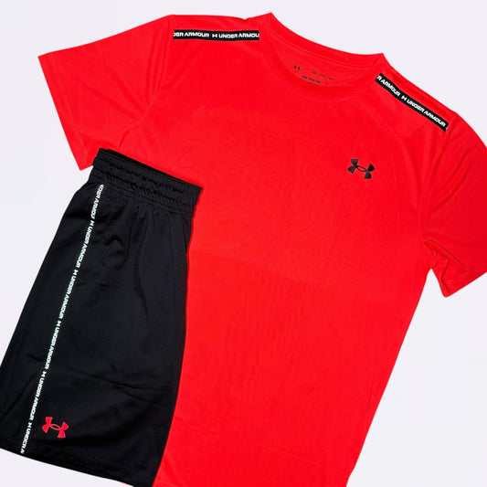Under Armour Tape Set - Crimson / Black (Junior)