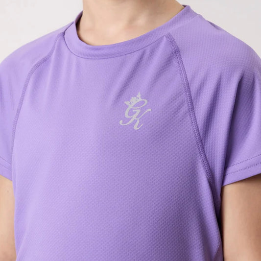 GymKing Energy Tee - Violet (Junior)