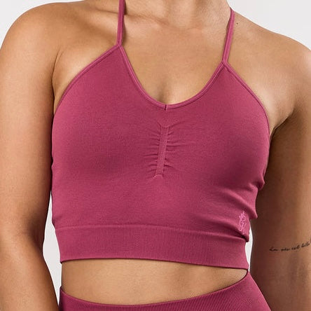 Gym King Sculpt Multiway Tank - Pomegranate