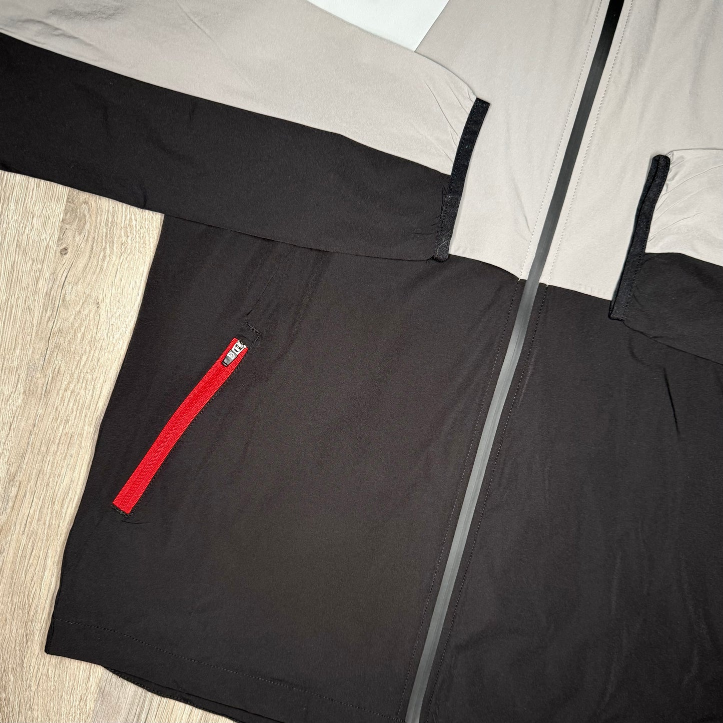 Flux Performance Jacket - Black / Grey / Red (Junior)