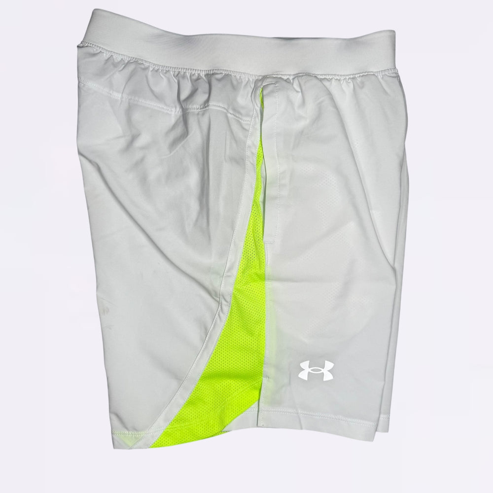 Under Armour Launch Shorts - Grey / Neon (Damaged)