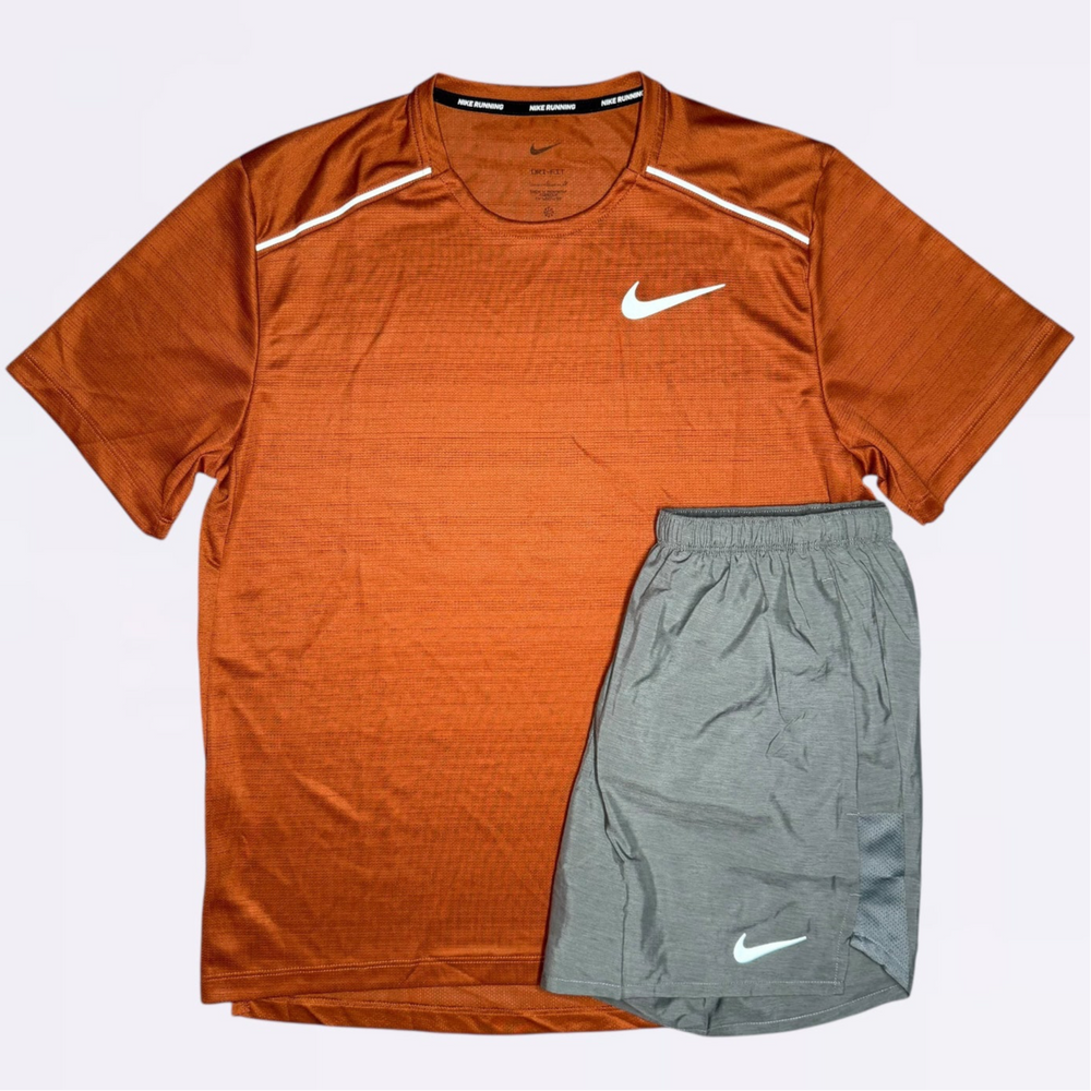 Nike Miler & Challenger Set - Tan / Grey