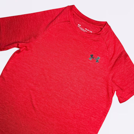 Under Armour Vent Jacquard Red Tee (Junior)