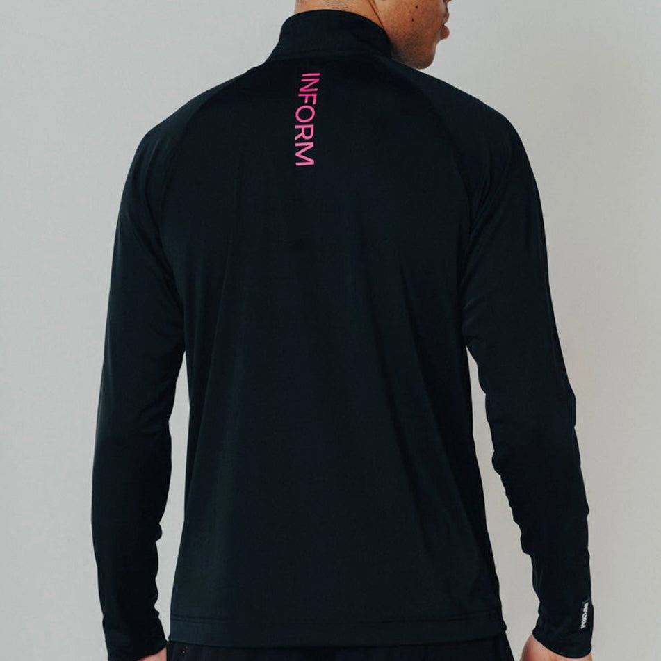 INFORM Transform Half Zip - Black / Pink