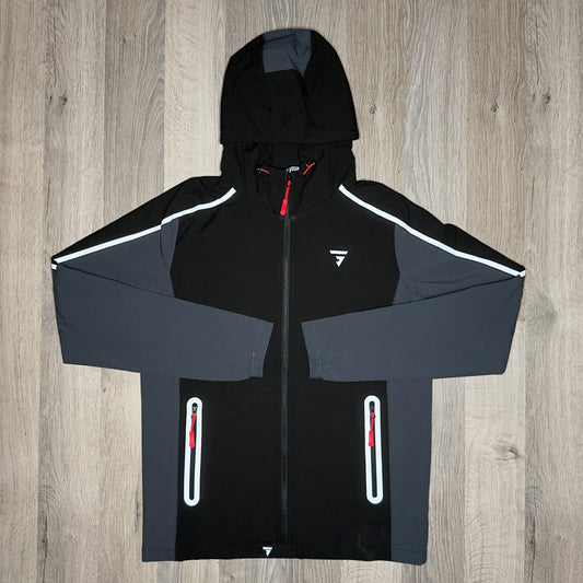 GRIID Reflect Tracksuit - Black / Red (Junior)