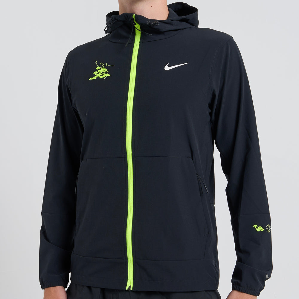Nike Just Do It Windrunner - Black / Neon