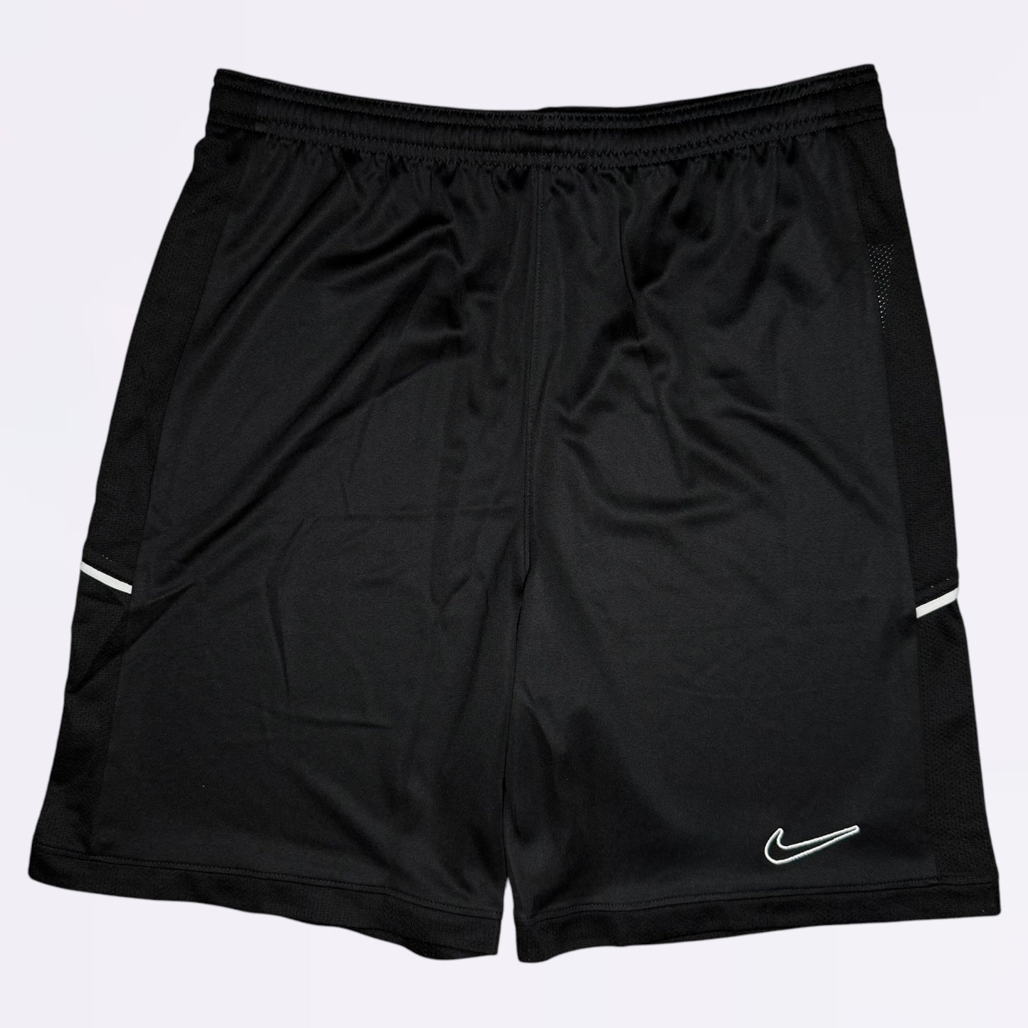 Nike Academy 2.0 Set - Tee & Shorts - Grey / Black (Junior)