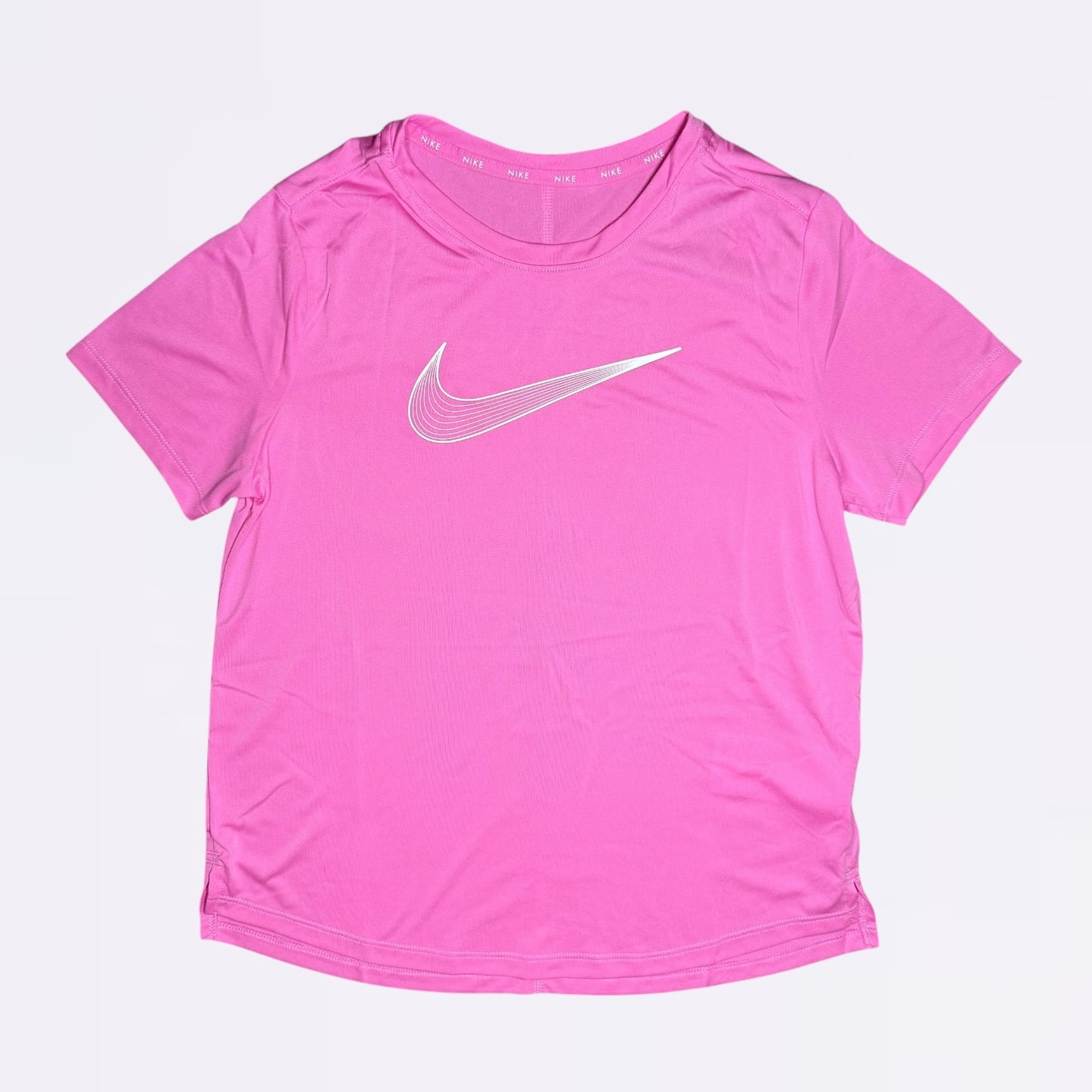 Nike Pro Swoosh Tee Pink (Girls)