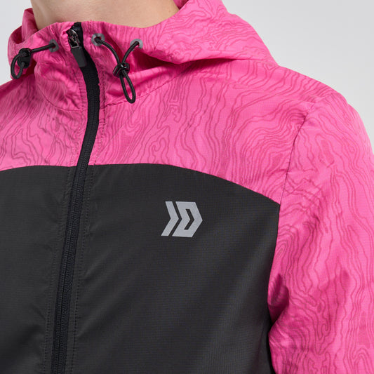 DASH Windrunner - Black / Pink (Junior)