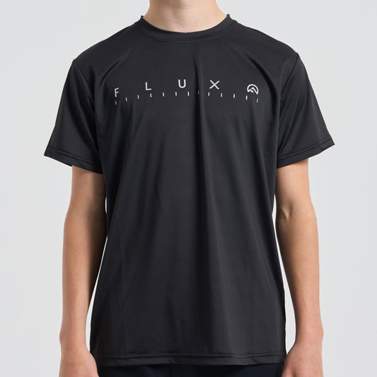 Flux Graphic & Performance Set - Black / Grey (Junior)