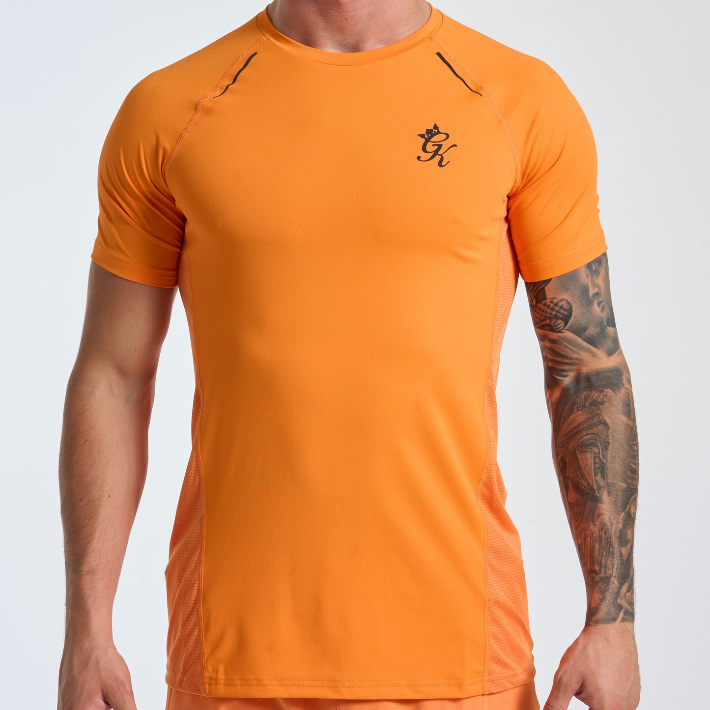 GymKing Flex 2.0 Tee - Amber/Black
