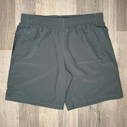 Under Armour Graphic Woven Shorts Grey (Junior)