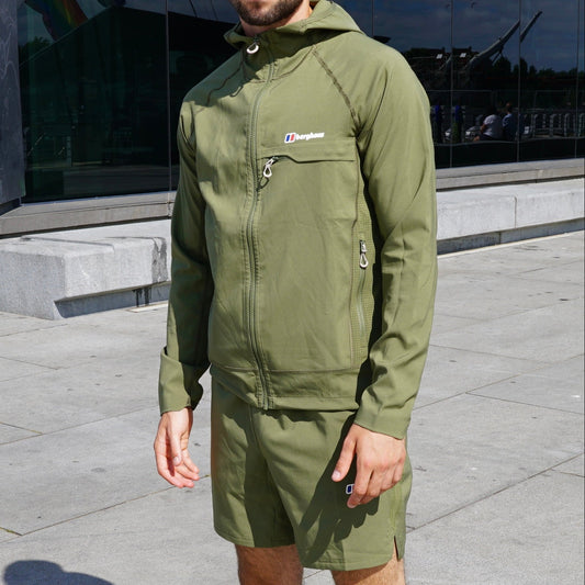 Berghaus Wavertree - Jacket & Shorts Set - Dark Green