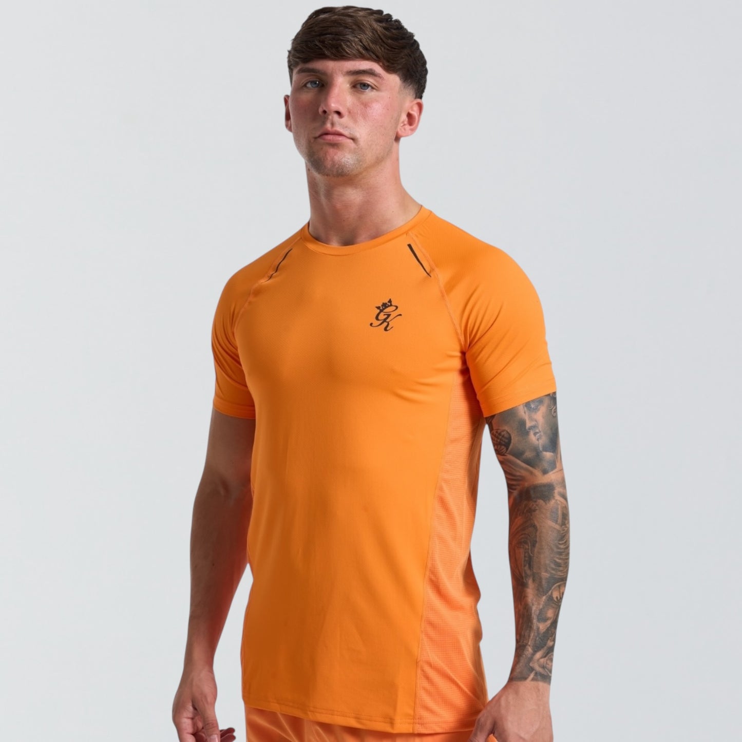 GymKing Flex 2.0 Tee - Amber/Black