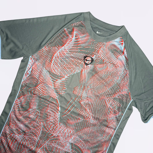 Nike Dri-Fit Academy+ Tee - Crimson/Grey