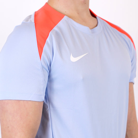 Nike Academy Tee - Blue / Crimson Red