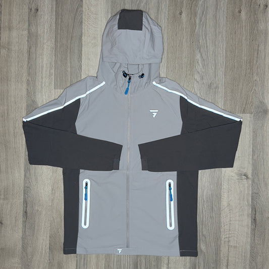 GRIID Reflect Tracksuit - Grey / Blue (Junior)